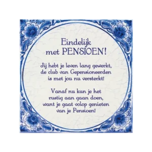 Delftin sininen laatta Pension 14.5cm