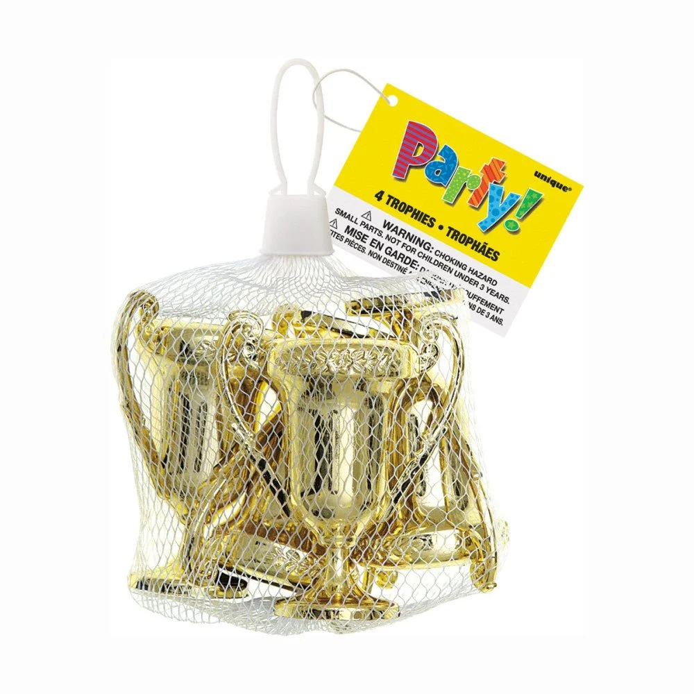Handout esittelee Trophy Gold 6.5cm 4kpl 4kpl