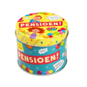 Karkkipurkki eläkkeelle 9cm