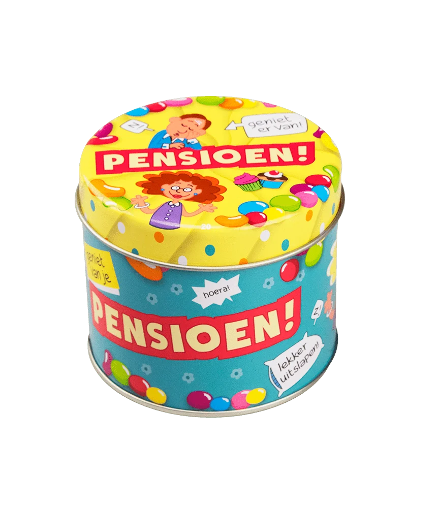 Karkkipurkki eläkkeelle 9cm