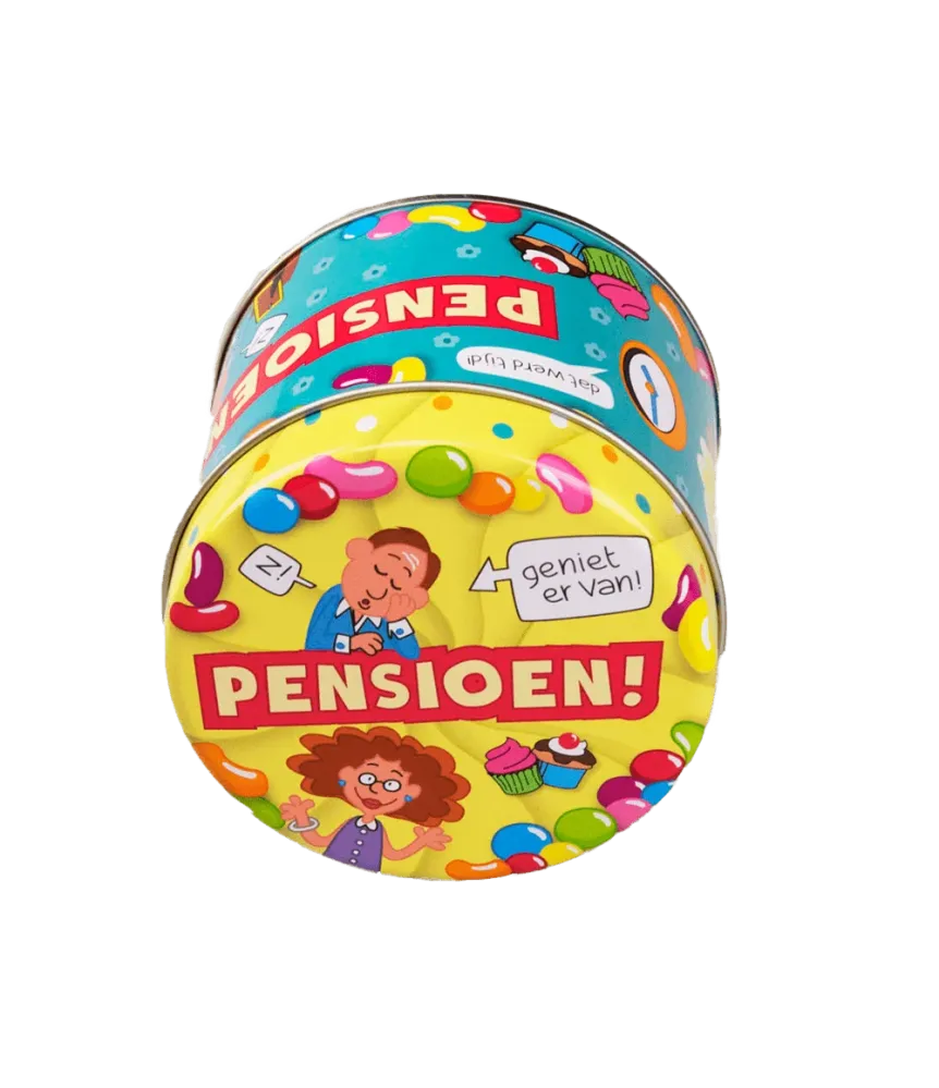 Karkkipurkki eläkkeelle 9cm