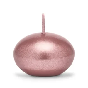 Kelluva kynttilä Rose Gold 4cm 50kpl