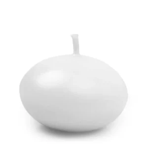 Kelluvat kynttilät valkoinen 4cm 50kpl