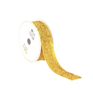 Kultainen nauha Glitter 25Mm 3m