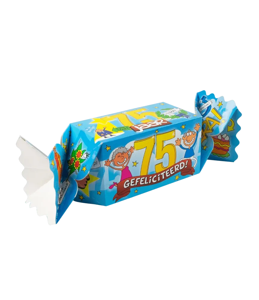 Lahjapakkaus 75 vuotta 26cm