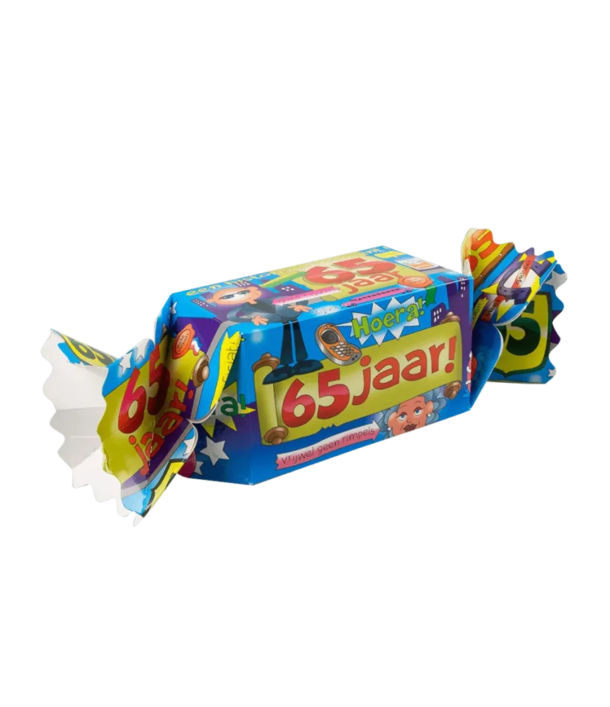 Lahjapakkaus 65 vuotta 26cm