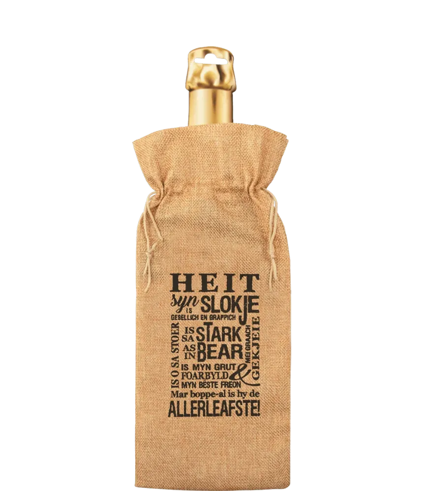 Lahjapussi Bottle Heit 42cm