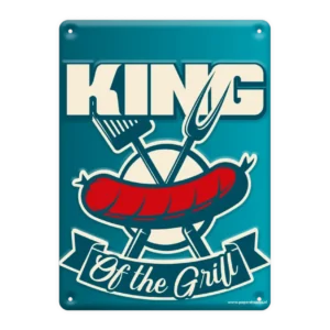 Metallilevy King Grill