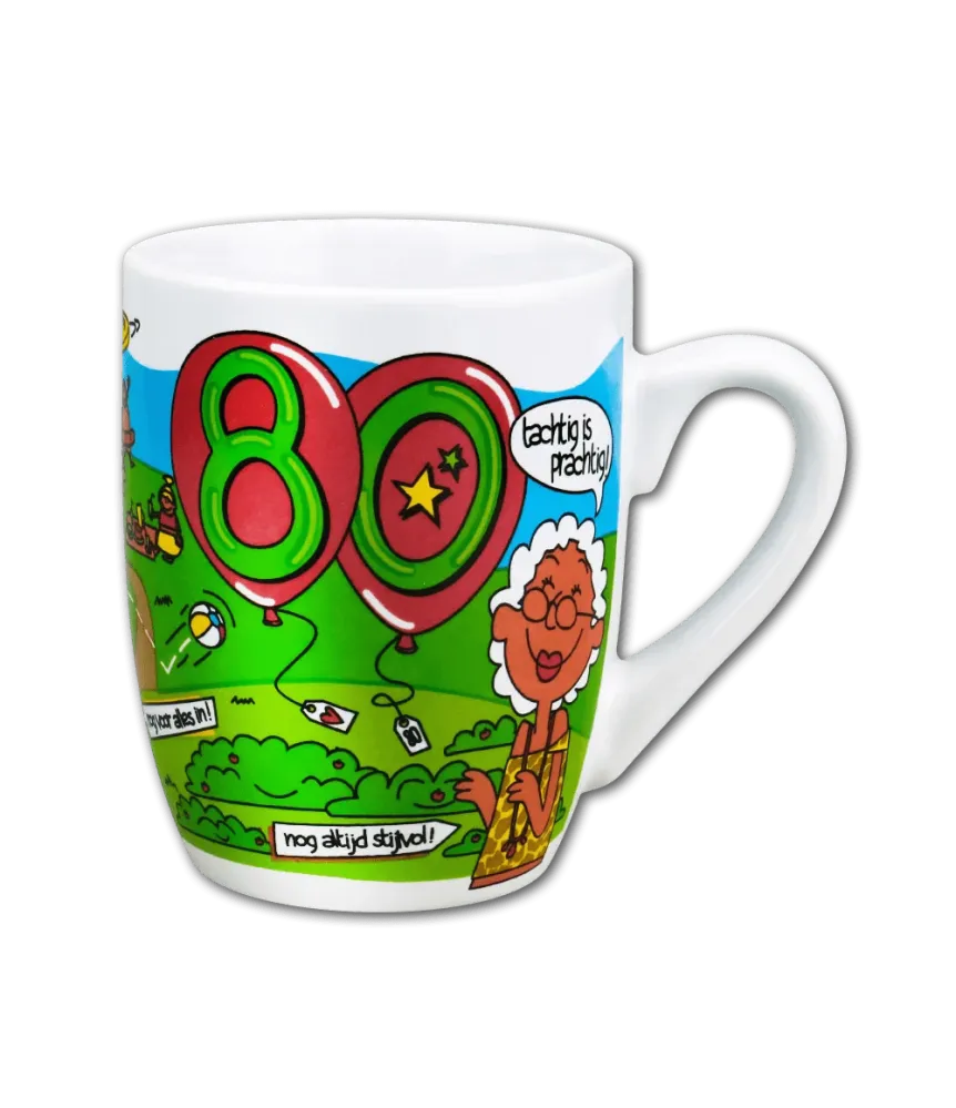 Muki 80 vuotta 12cm