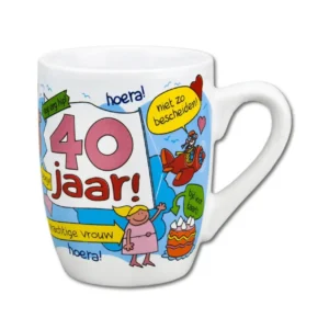 Muki 40 vuotta nainen 12cm