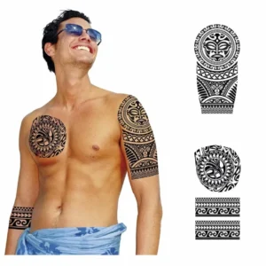 Musta Fake tatuoinnit miehet