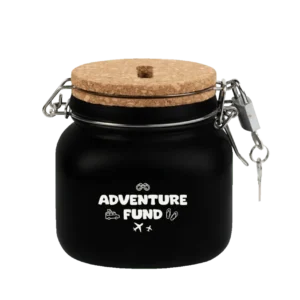 Musta rahalaatikko Adventure 12.5cm