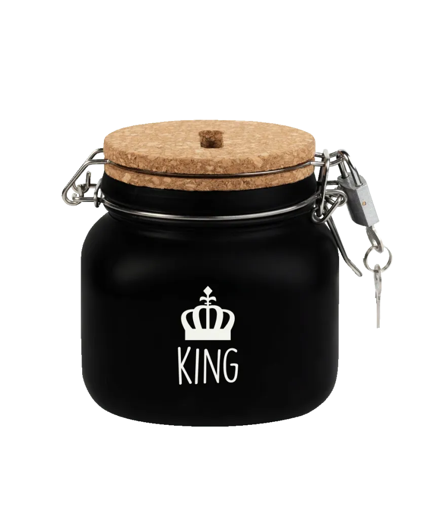 Musta rahalaatikko King 12.5cm