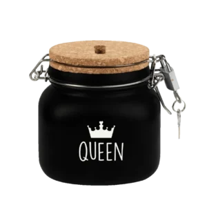 Musta rahalaatikko Queen 12.5cm