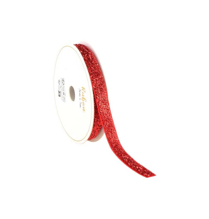 Punainen nauha Glitter 10Mm 3m 3m