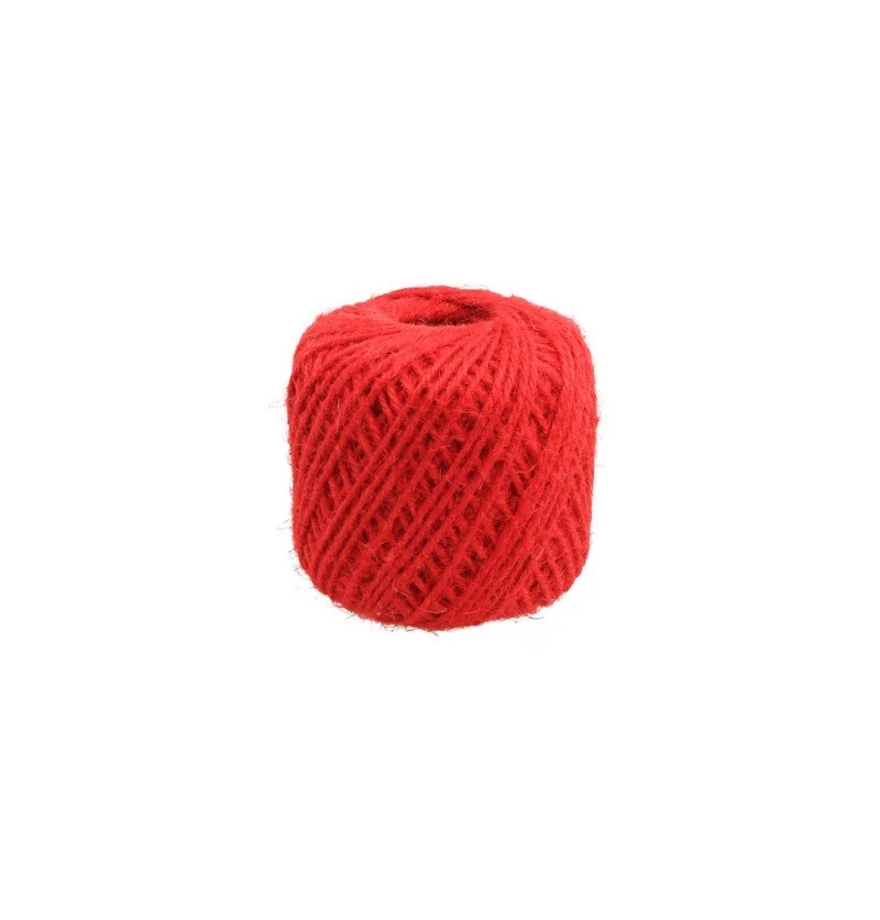 Punainen nauha juutti 2Mm 30m