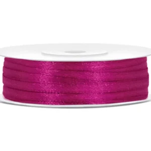 Satiininauha Fuksia 3mm 50m