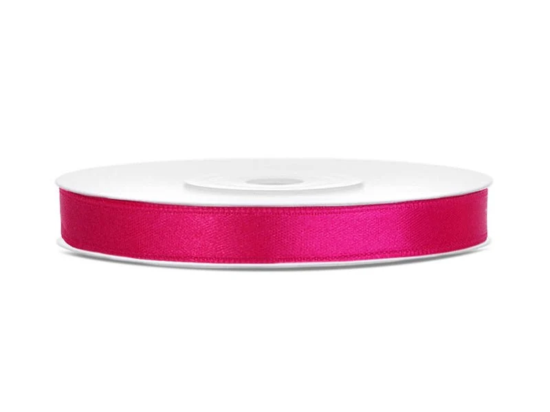 Satiininauha Fuksia 6mm 25m 25m