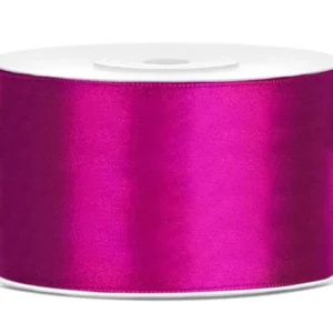 Satiininauha Fuksia Tumma 38mm 25m 25m