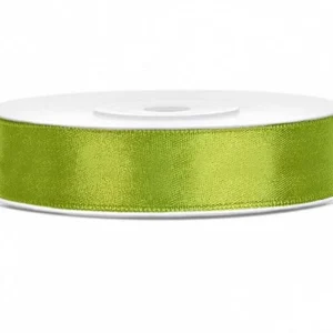 Satiininauha Lime Vihreä 12mm 25m