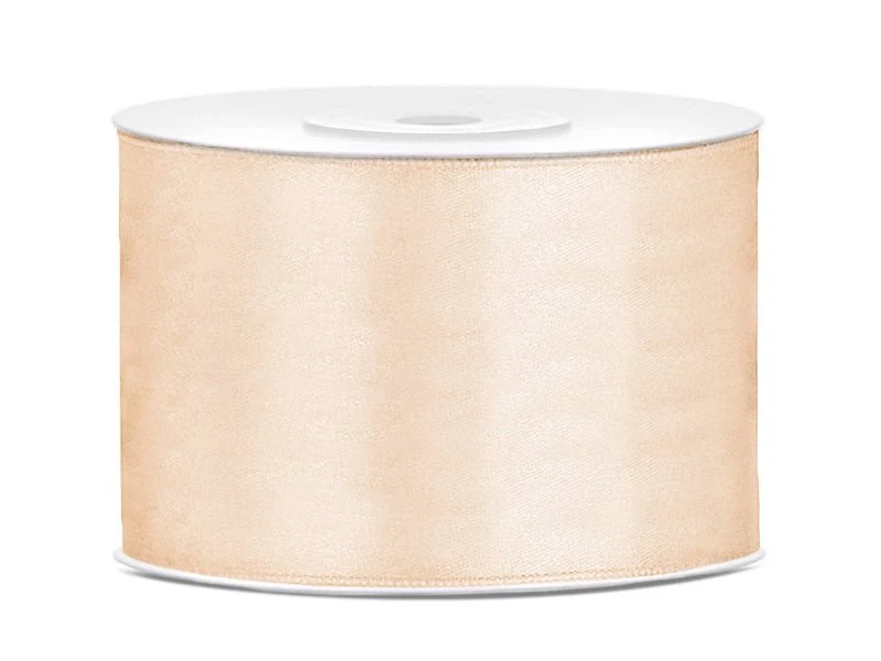 Satiininauha Vanilla Creme 50mm 25m Satiininauha Vanilla Creme 50mm 25m