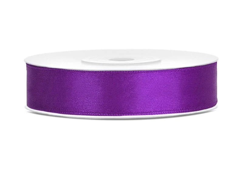Satiininauha Violetti 12mm 25m