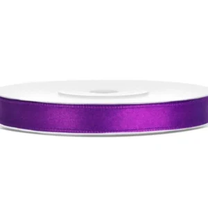 Satiininauha violetti 6mm 25m 25mm
