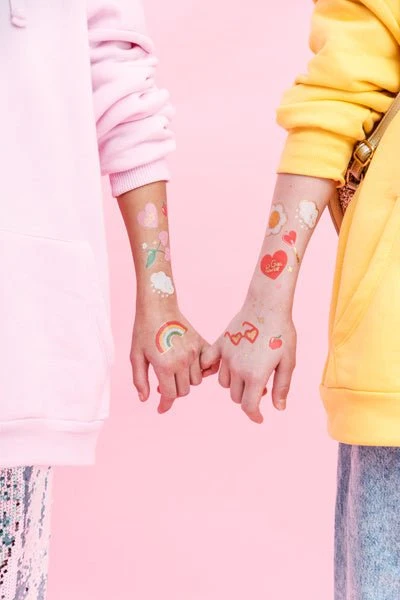 Tatuoinnit Kukat Mix 14kpl