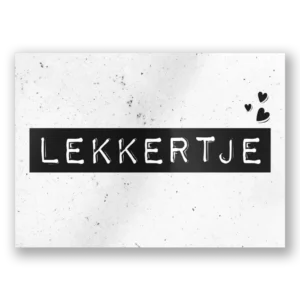 Tervehdyskortti Sweetie 15cm