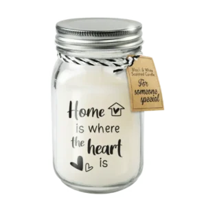 Tuoksukynttilä Home Is Where Heart Is 14cm