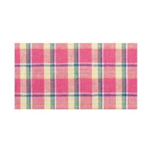 Vaaleanpunainen nauha Madras 10Cm 5m 5m