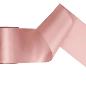 Vaaleanpunainen nauha Satin 25m