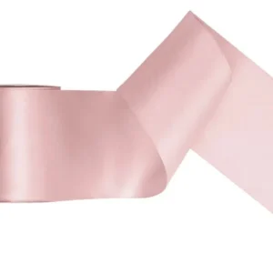 Vaaleanpunainen nauha Satin 25m