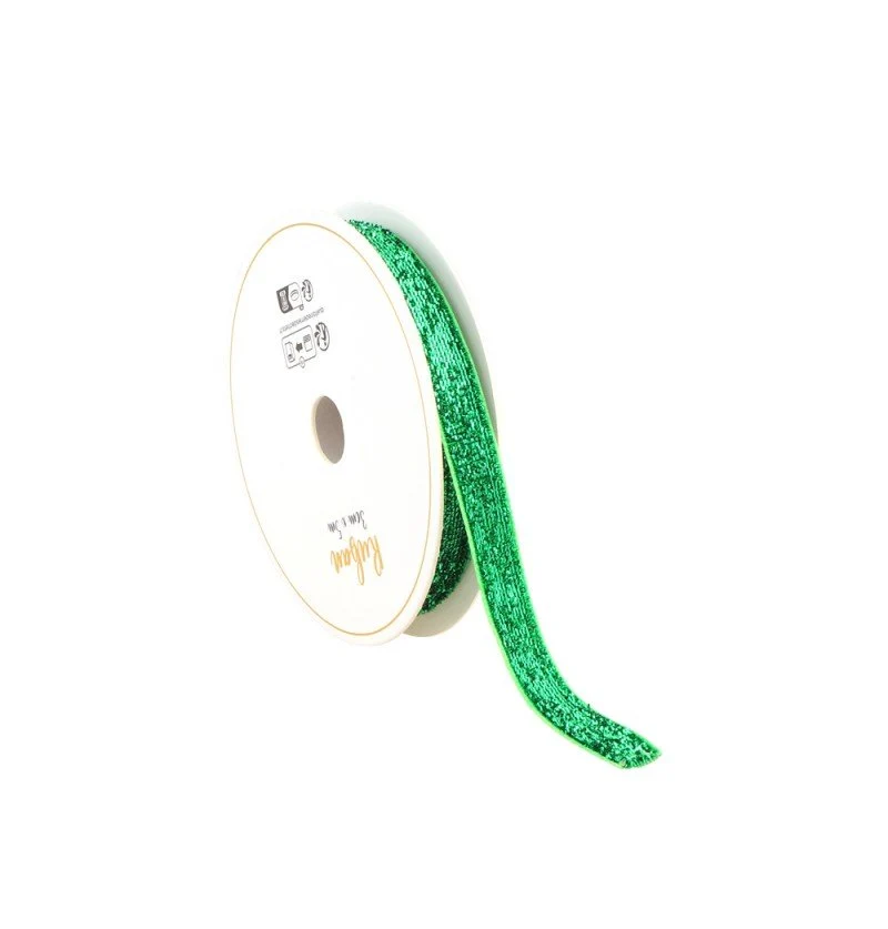 Vihreä nauha Glitter 10Mm 3m 3m