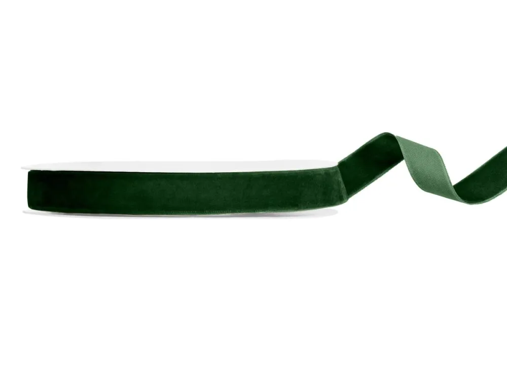 Vihreä nauha Velour 10m