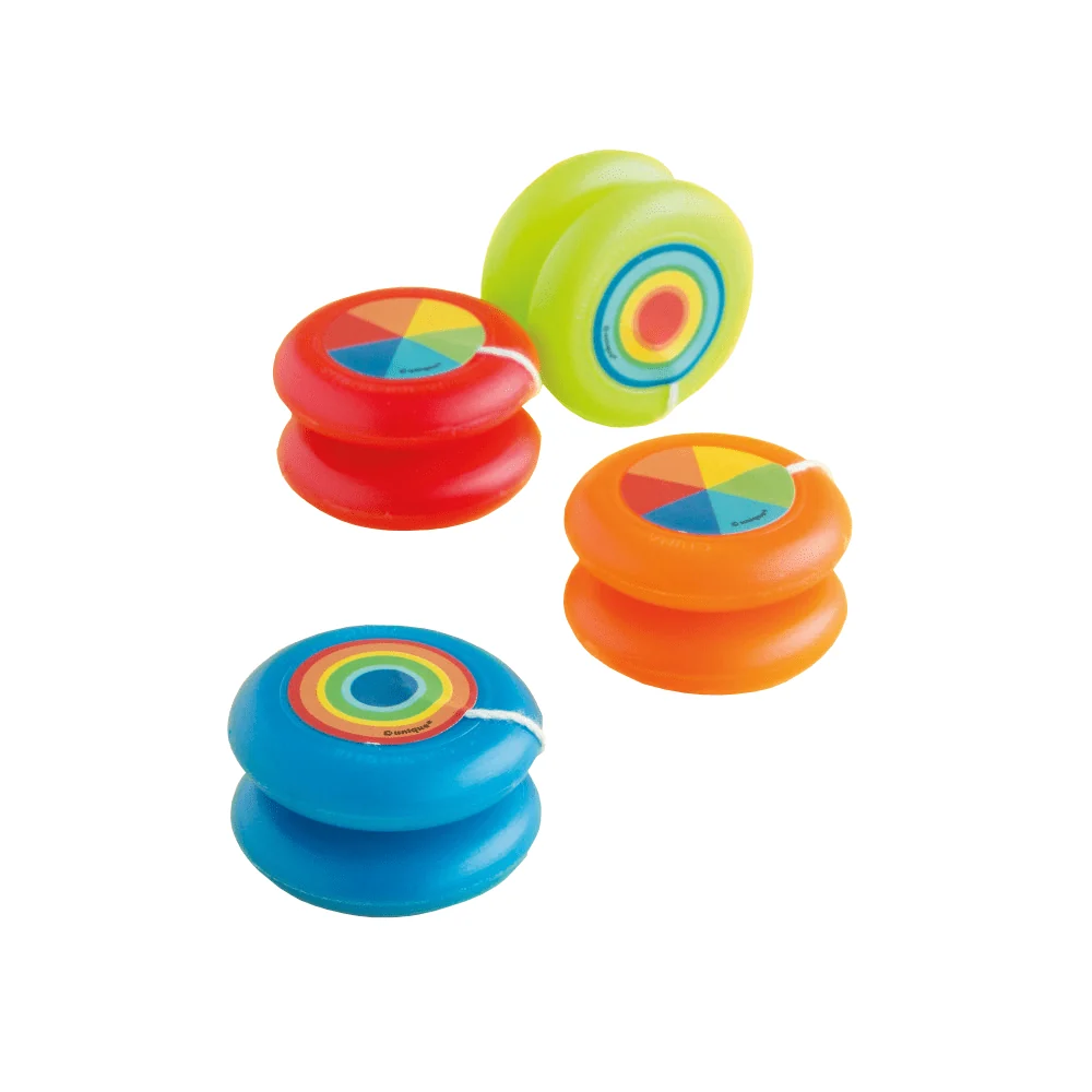 Värilliset yoyot 4.1cm 4kpl