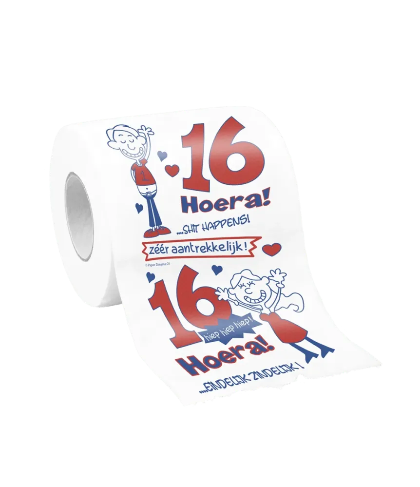 WC-paperi 16 vuotta