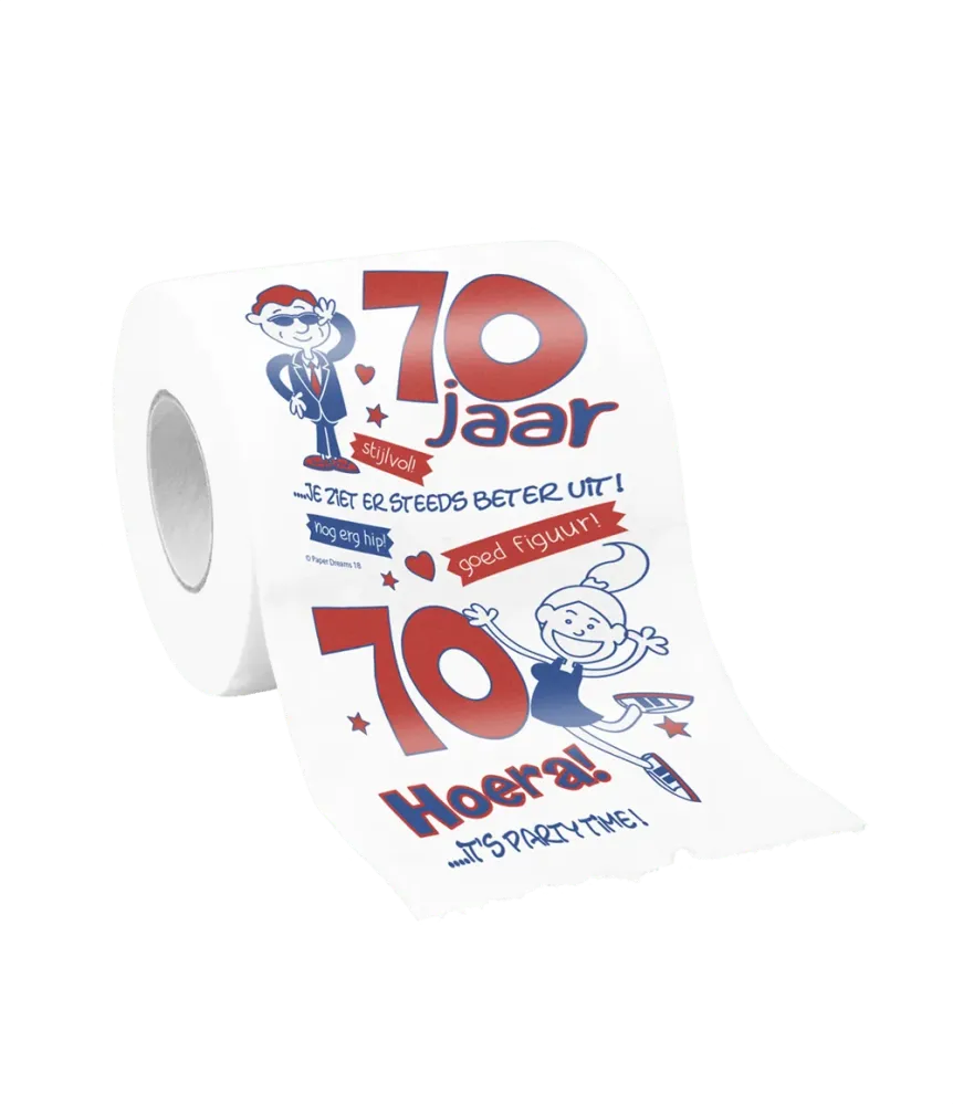 WC-paperi 70 vuotta