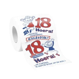 WC-paperi 18 vuotta