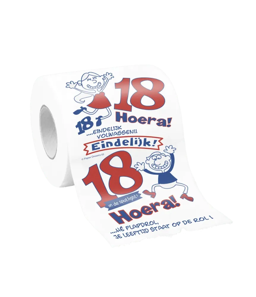 WC-paperi 18 vuotta