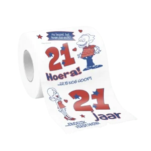 WC-paperi 21 vuotta