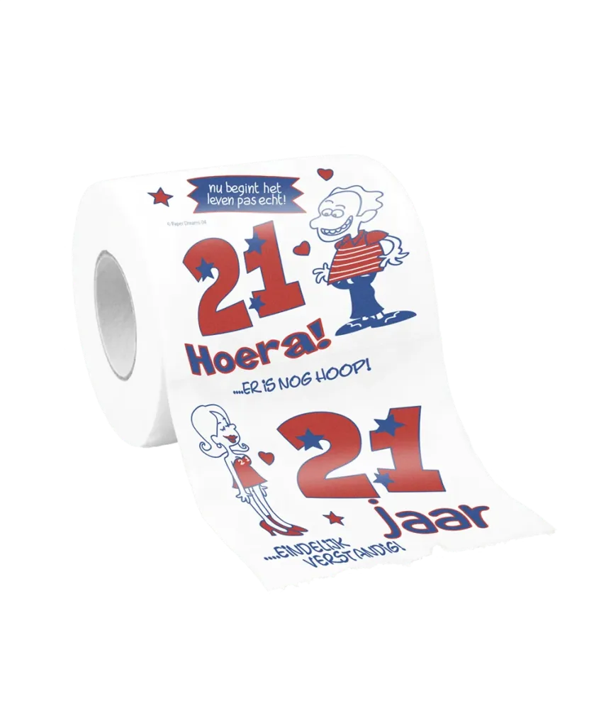 WC-paperi 21 vuotta
