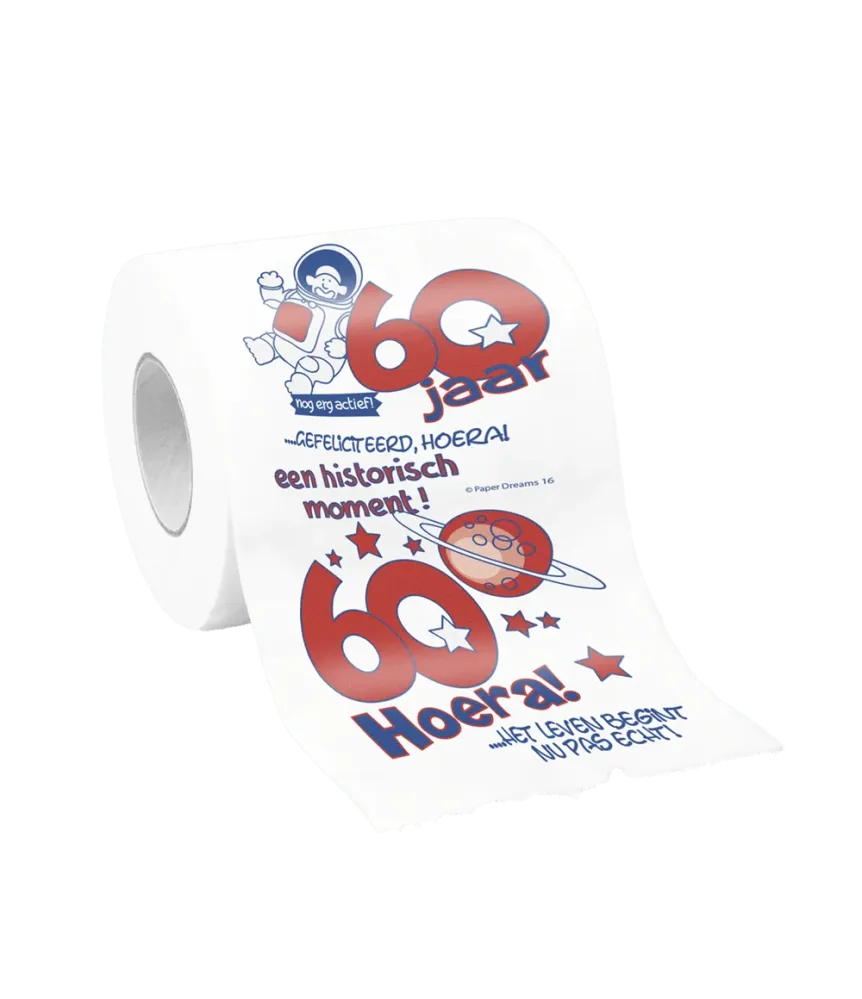 WC-paperi 60 vuotta