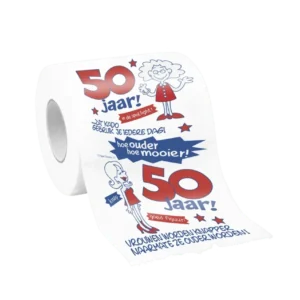 WC-paperi 50 vuotta nainen