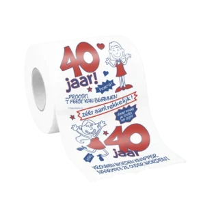 WC-paperi 40 vuotta Nainen