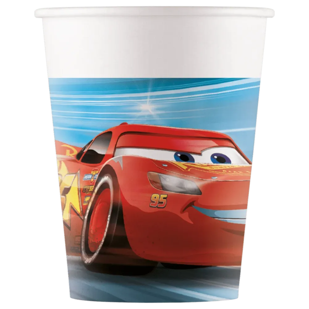 Autot kuppi paperi 200ml 8kpl