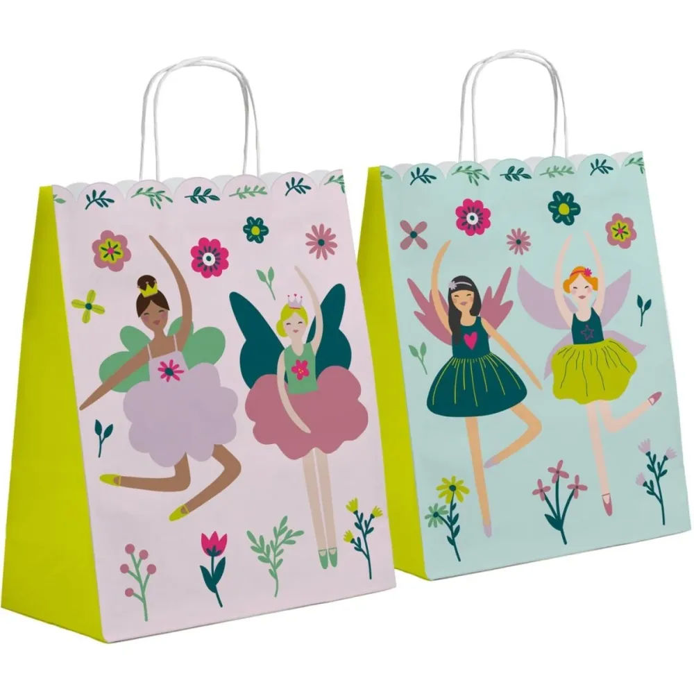 Ballerina lahjapussi paperi 27cm 6kpl 6kpl