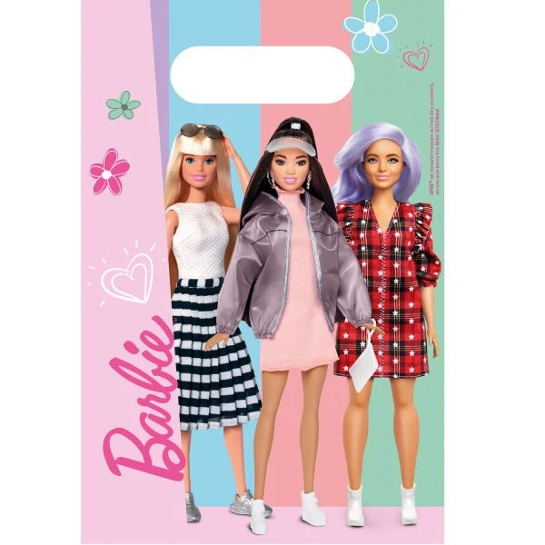 Barbie jakaminen pussit 23.6cm 8kpl