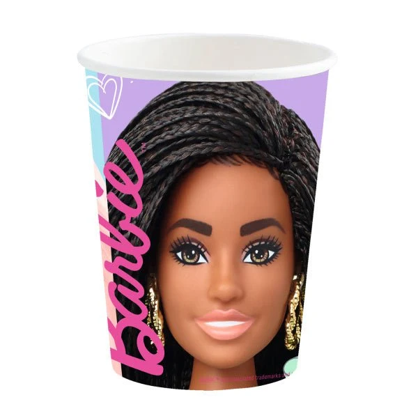 Barbie-kupit 250ml 8kpl