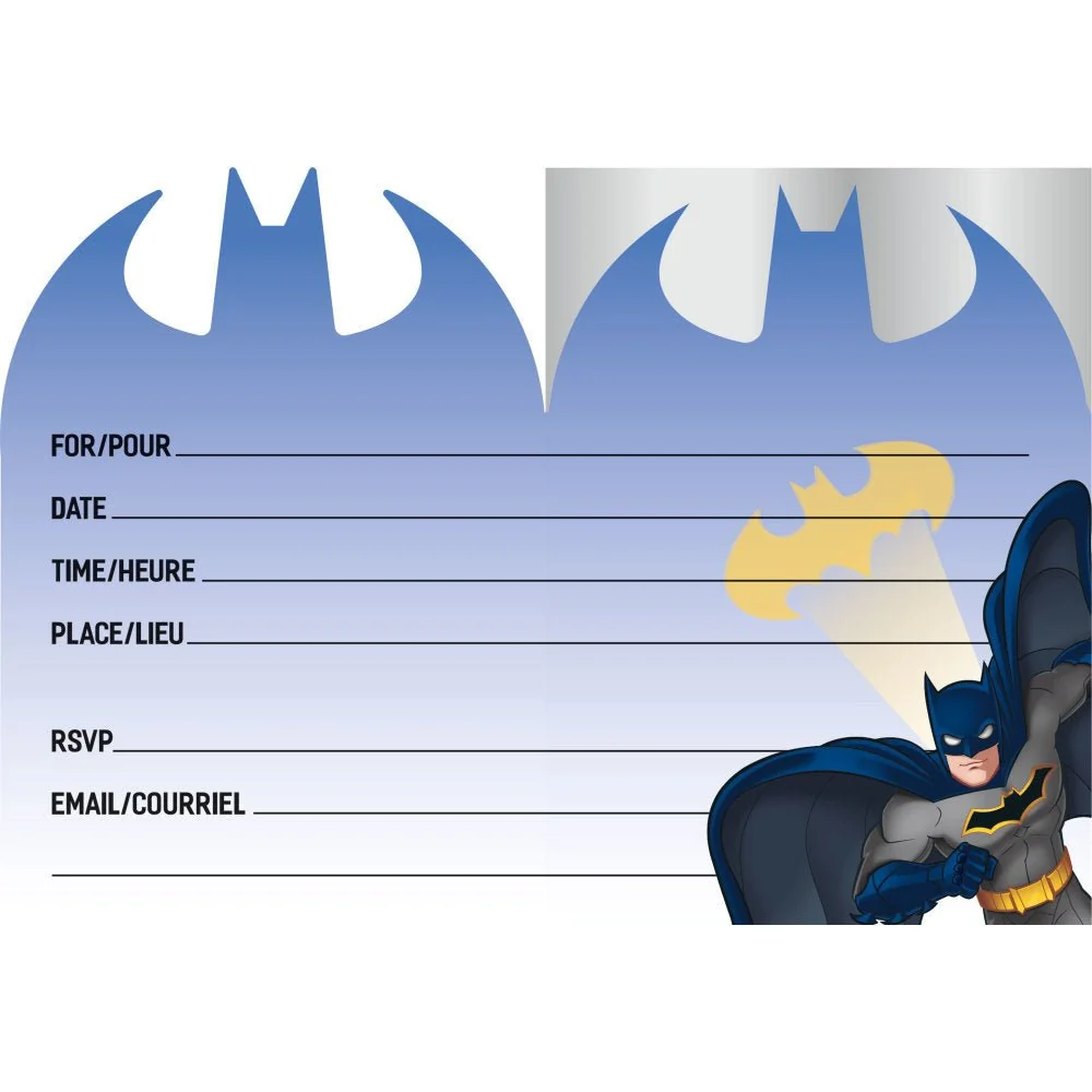 Batman kutsut 14cm 8kpl